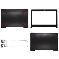 New Laptop Case for ASUS FX504G FX80 FX80G FX80GD FX504 FX504GD FX504GE LCD Back Cover Front Bezel Hinge Replacement 47BKLLCJN80