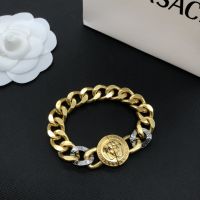 【คลังสินค้าพร้อม】สร้อยข้อมือ Versace ดั้งเดิมสร้อยข้อมือผู้หญิงอเนกประสงค์เครื่องประดับสตรีสร้อยข้อมือคุณภาพสูง