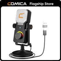 COMICA STA-U1ไมโครโฟน USB คอนเดนเซอร์ Cardioid,กับตัวควบคุมอาร์จีบี,24bit 48Khz,เข้ากันได้กับสมาร์ทโฟน,แล็ปท็อป,พีซีสำหรับการสตรีมสด,พอดคาสต์,การบันทึก,เล่นเกม,การบันทึกวิดีโอ,การสร้างเพลง