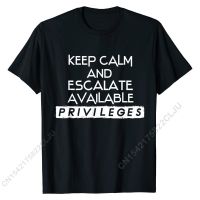 Cybersecurity Penetration Tester Hacker T-Shirt Cotton Man T Shirt Printed Tops T Shirt Family Funny