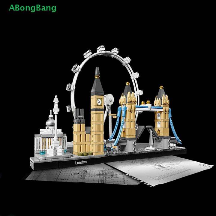 abongbang-ชุดบล็อกตัวต่อ-สถาปัตยกรรม-สถาปัตยกรรม-แนวสตรีท-เมืองอิฐ-คลาสสิก-โมเดลดี