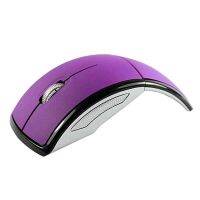 เมาส์ออปติคัลพับเก็บได้ Mouse Komputer 7สีเมาส์ไร้สาย2.4กรัมตัวรับ USB สำหรับแล็ปท็อปคอมพิวเตอร์พีซีเดสก์ท็อปสำนักงาน