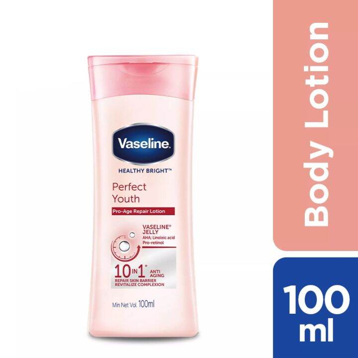 Vaseline Healthy Bright Perfect Youth Pro Age Repair Lotion 100ml Lazada