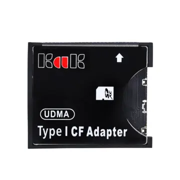 Dual TF to CF Adapter Micro-SD to CF Compact Flash Card Holder Supports XC  TFSD to CF High-speed Camera CF Adapter 