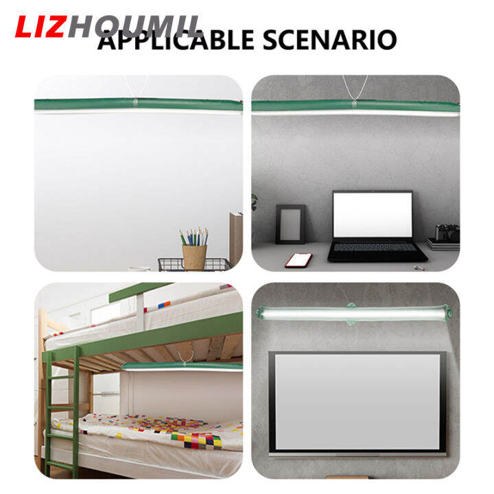 lizhoumil-โคมไฟเป่าลมตะเกียงตั้งแคมป์กลางแจ้งแบบพับได้-โคมไฟแม่เหล็ก-usb-หลอด-led-แบบพกพาหรี่แสงได้ไฟ-led-สำหรับตั้งแคมป์2ชิ้น