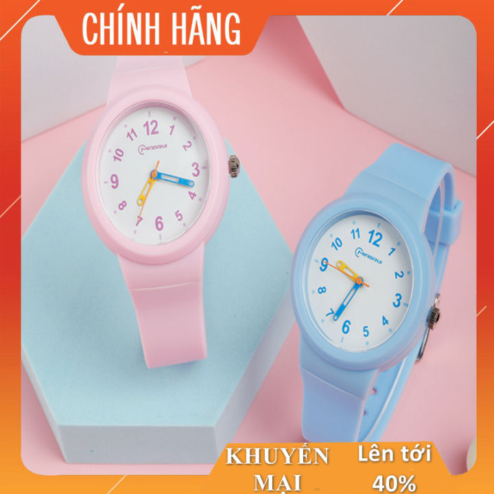 Đồng hồ trẻ em nữ đẹp lạ chính hãng Mingrui chống nước Mig018 ...