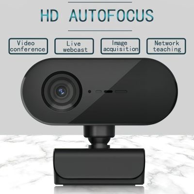 ZZOOI 1080P Webcam With Microphone USB Plug And Play PC Web Camera For Live Broadcast Calling Conference Work