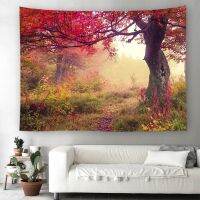 Wall Tapestry Trees Home Decor Cloth Tapestry Landscape - Beautiful Landscape - Aliexpress