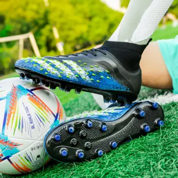 Mens leather football on sale boots