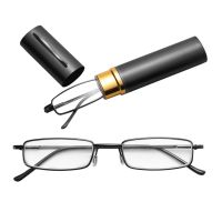 Portable Reading Glasses With Case Men Women Presbyopic Glasses Frame Case Spring Hinge Eyeglasses Eyewear 1.00 4.00