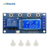 【CW】DC 5-30V Digital Time Delay Relay Dual LED Display Timer Control Switch Adjustable Timing Relay Time Delay Switch with Micro USB