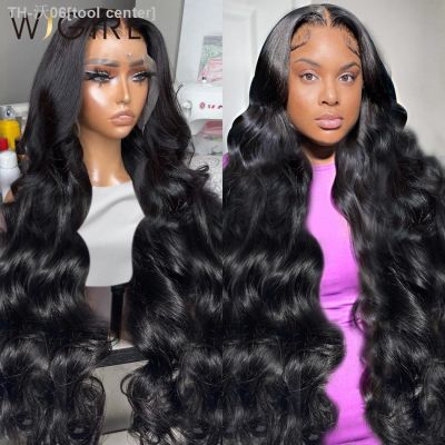 Wigirl 30 40 Inch Body Wave Transparent 13x6 Lace Front Human Hair Wigs Brazilian Remy 250 density HD 13x4 Frontal Wig For Women [ Hot sell ] tool center