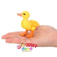 Monkey Toys - โมเดลสัตว์ Ducking ลูกเป็ด เหลือง ขนาด 8.00 CM (จากหาดใหญ่)