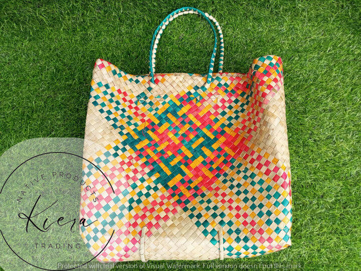 Native Bayong Bag Manokan bayong bag Native Pandan Bayong Lazada PH