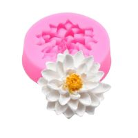 Special Offers New 3D Lotus Chrysanthemum Flowers Wedding Cake Decorating Tools DIY Baking Fondant Silicone Mold Candle Soap Resin Clay Molds