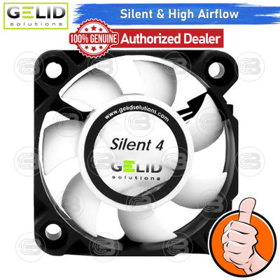 [CoolBlasterThai] Gelid Silent 4 PC Fan Case size 40 mm. ประกัน 3 ปี (FN-SX04-42)