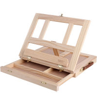 Wood Table Easels for Painting Artist Kids Drawer Box Portable Desktop Laptop Accessories Suitcase Paint Hardware Art Supplies