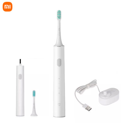 XIAOMI T500 Sonic Electric Toothbrush T500 แปรงสีฟันไฟฟ้าอัลตราโซนิก แปรงสีฟันอัตโนมัติ ผู้ใหญ่ Wireless Rechargeable Waterproof