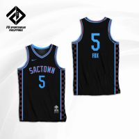 SACTOWN DEAARON FOX 2020-2021 CITY EDITION FULL SUBLIMATED JERSEY