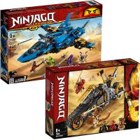 [LEGO] Lego phantom lightning ninja jie storm fighter aircraft kou off-road vehicles fancy blocks boy