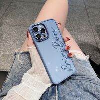 【ออกแบบลายเซ็นกําหนดเอง】 เคสไอโฟน 14 13 pro max 12 11 13pro 12promax 11pro plus