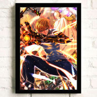 2021Japanese Action Cartoon Anime One Punch Man Picture Living Kids Room Art Home Wall Decor Quality Canvas Painting Posters A1448