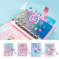 《   CYUCHEN KK 》 A6 Binder Notebook And Journal Diary Spiral Notepad Cute Back To School Note Book Agenda Planner Organizer 6 Rings Office Daily