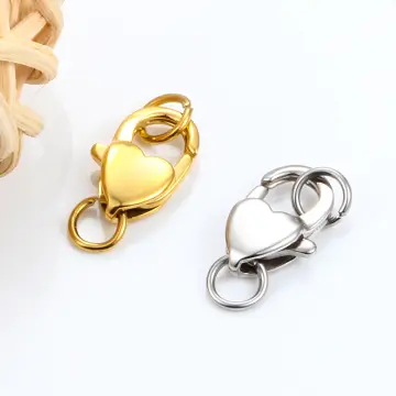 20-50Pcs/Bag 10/12/14/16/18/21mm Alloy Lobster Clasps Hooks Chain For  Bracelet Necklace Connectors DIY Jewelry Making Findings Supplies