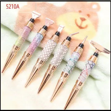 5D Point Drill Pen Diamond Painting Tool Crystal Lighting New Diamond Pens  LED Drill Pens Diamonds Sewing Accessories DIY Crafts