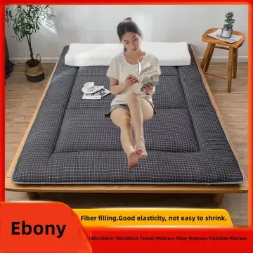 5CM Thickness Mattress Flannel Breathable Bed Mat Single Non-slip Tatami  Bedroom