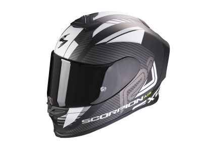 🏍หมวกกันน็อค Scorpion EXO-R1 Carbon Air HALLEY MATT BLACK / WHITE 🆒  หมวกกันน็อคแบรนด์ชั้นนำระดับโลกจากยุโรป การันตีคุณภาพจากนักแข่งระดับ Moto GP, WSBK, Moto E ฯลฯ