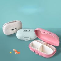 Wheat smile candy chewing gum box pill box storage box dust-free multi compartment storage box