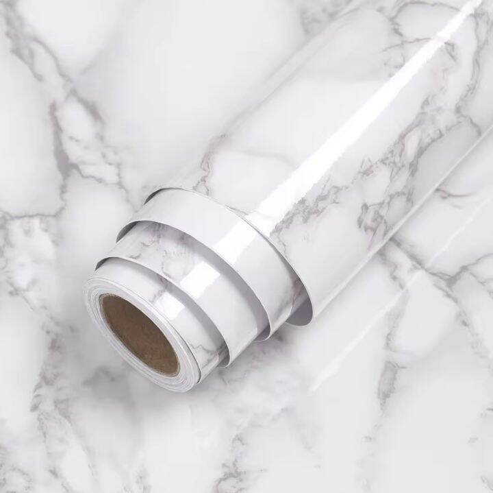 Marble Kitchen Decorate Wallpaper Waterproof Oil Proof Stickers