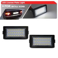 2X E38เหมาะสำหรับรถบีเอ็มดับเบิลยู7ชุด1995-2001 SMD ไฟป้ายทะเบียนรถ Led Canbus สีขาว