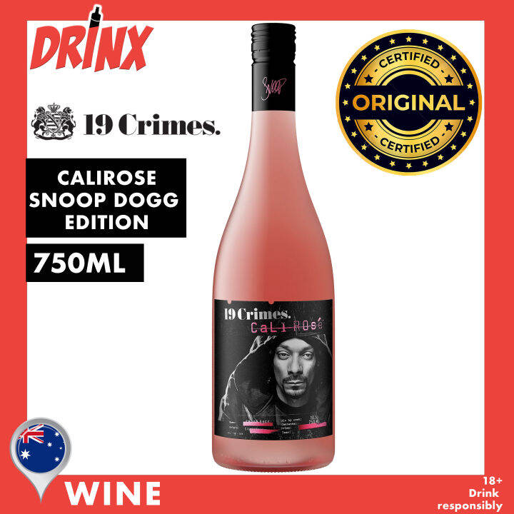 19 Crimes Cali Rose Wine Snoop Dogg Edition 750ml Lazada PH