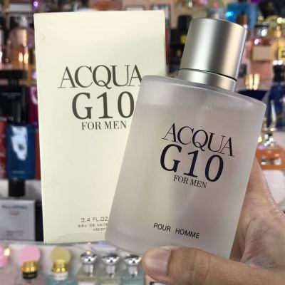 น้ำหอมชายหญิง ACQUA G10 100ml กลิ่นหอมน่าหลงไหล ออกแนวสปอร์ต สดชื่นๆ