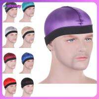 XIHONEY สีทึบทึบ หมวก durag ผู้ชาย ระบายอากาศได้ระบายอากาศ อีลาสติก หมวก durag หลากสี ของใหม่ หลากสี หมวกลายคลื่น สำหรับผู้ชาย