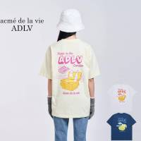 [Acme De La Vie] เสื้อยืดแขนสั้นของแท้100% ADLV ปิกนิกในสวน MODE Korea