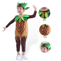 ? Popular Clothing Theme Store~ Christmas Costume Childrens Kindergarten Drama Stage Performance Costume Cos Big Tree Jumpsuit Grandpa Tree Plays