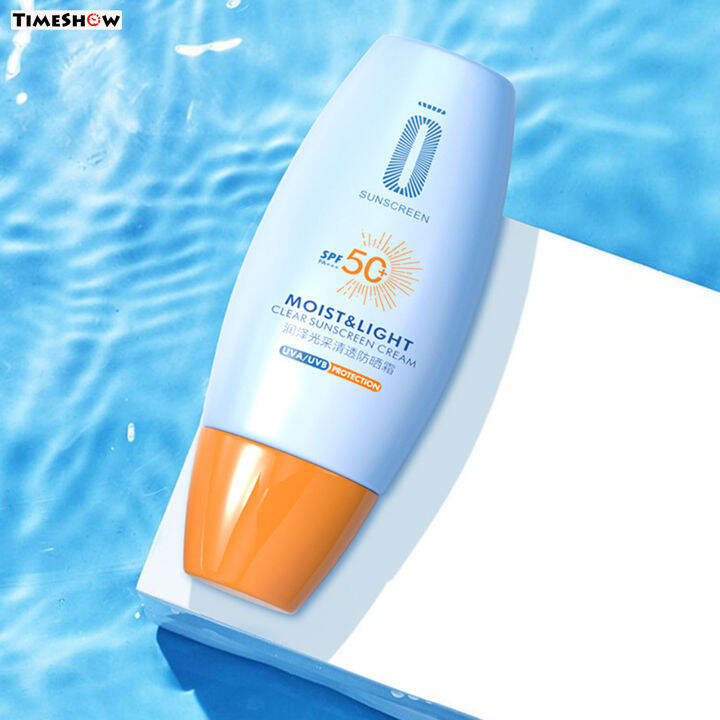 TimeShow SPF 50+ Body Sunscreen Lotion Water Resistant and NonGreasy