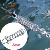 304 Stainless Steel 5mm Boat Anchor Docking Mooring Spring Cable Tension Dog Tie Damper Snubber Shock Absorbing Marine Boat