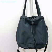 UNIQLO U Home 2023 Summer New Bucket Bag Messenger Bag Large Capacity Shoulder Bag Handbag Drawstring Waterproof Bag/458202