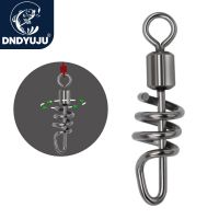 ที่หมุนตกปลา DNDYUJU 20-100X พร้อมสกรูเหยื่อล่อปลาสแตนเลสเชื่อมต่ออุปกรณ์ตกปลาหัวเข็มขัดรวดเร็ว