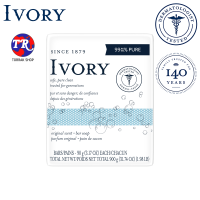 IVORY ORIGINAL BAR SOAP ไอวอรี่ สบู่ก้อน สูตร ธรรมชาติ Pack 3 ก้อน x 28 กรัม