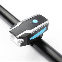 3in1 Bicycle USB Charging alarm Speaker Headlight mountain bike Alarm Bell Front Light bike accessories free shipping