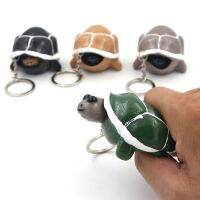 ของเล่นของเด็ก เต่าบีบของเล่นน่ารักเต่า Telescopic Head พวงกุญแจการ์ตูน Turtle Key Chains Anti ความเครียด Pops มัน Fidget ของเล่นของขวัญตลก