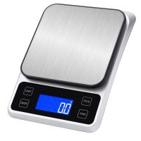 Kitchen Scale 5KG/ 0.1g Digital electronic scale weighing For Food Diet Postal Balance Measuring LCD Precision platform scale Luggage Scales