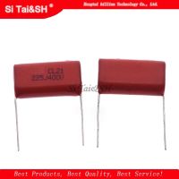 10PCS 400V225J 2.2UF Pitch 20M  225J400V 225 400V 2200PF CBB Polypropylene film capacitor