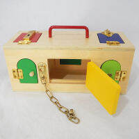 Montessori - กล่องฝึกล็อค (Lock Box)