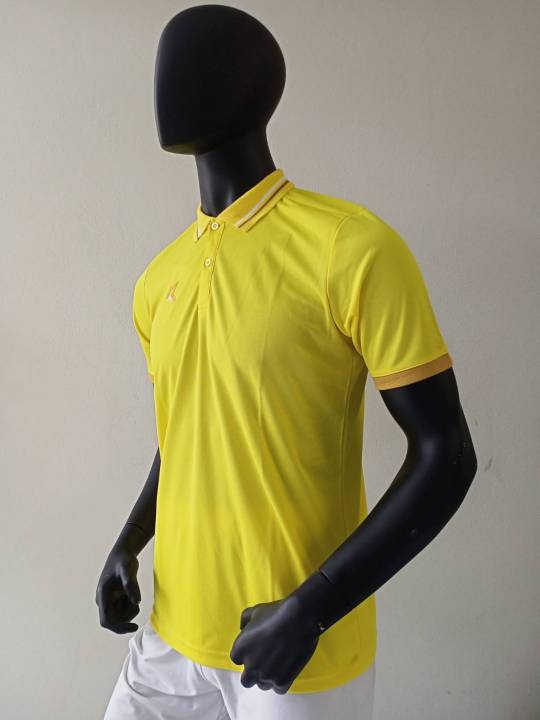 เสื้อโปโล-ยี่ห้อ-real-rac008-สีเหลือง